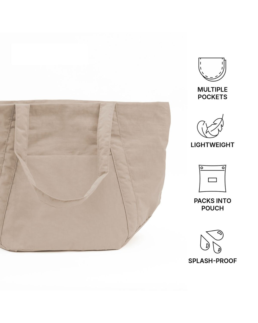 The Carry-All Day Tote in Dune
