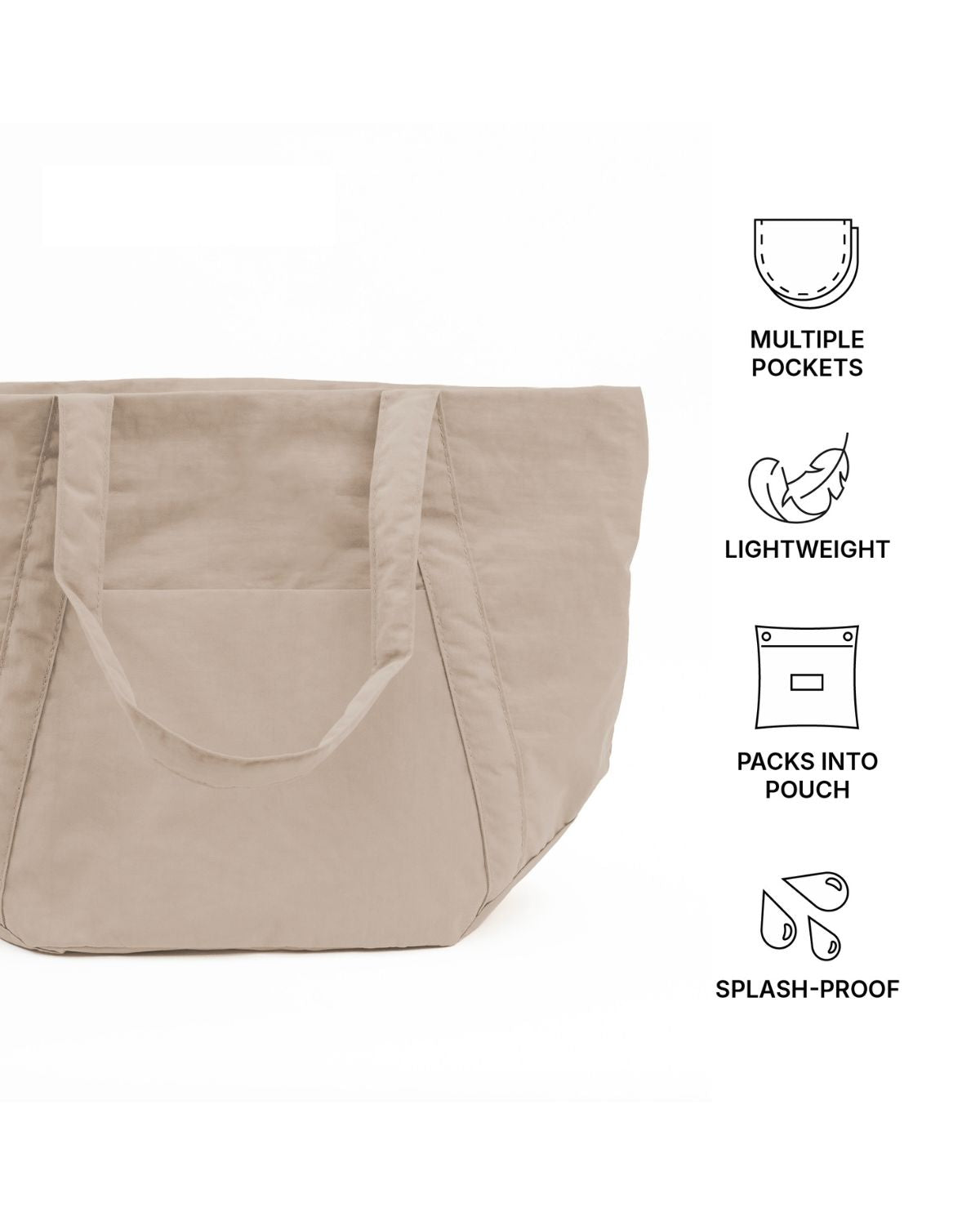 The Carry-All Day Tote in Dune
