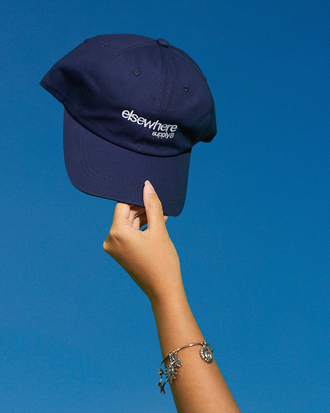 The Elsewhere Soft Cap in Navy